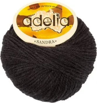 Adelia Sandra 50 г 90 м №01 (черный)