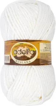Adelia Ruslana 100 г 100 м №16 (белый)