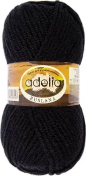 Adelia Ruslana 100 г 100 м №15 (черный)
