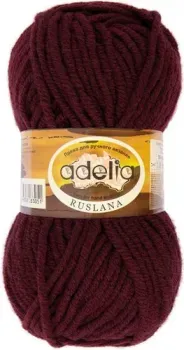 Adelia Ruslana 100 г 100 м №10 (т.бордовый)