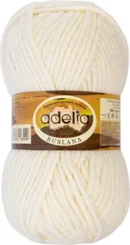 Adelia Ruslana 100 г 100 м №01 (молочный)