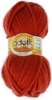 Adelia Rada 100 г 80 м №085 (красно-коричневый)