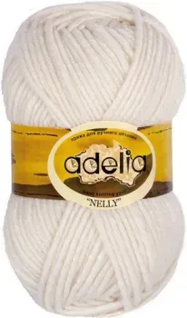 Adelia Nelly 100 г 100 м №01 (белый)