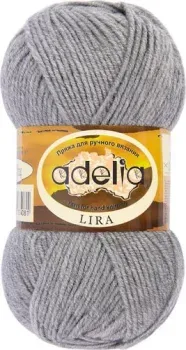 Adelia Lira 50 г 200 м №19 (серый)