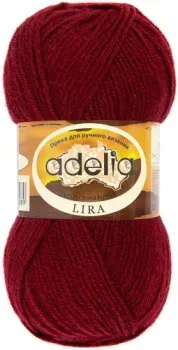 Adelia Lira 50 г 200 м №15 (бордовый)