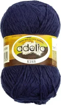 Adelia Kiss 50 г 145 м №30 (синий)