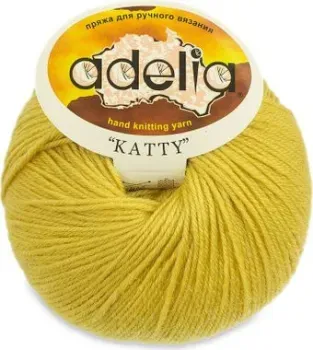 Adelia Katty 50 г 150 м №19 (горчичный)