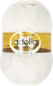 Adelia Jessica 100 г 260 м №01 (белый)
