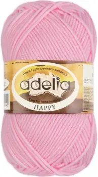 Adelia Happy 50 г 128 м №08 (розовый)