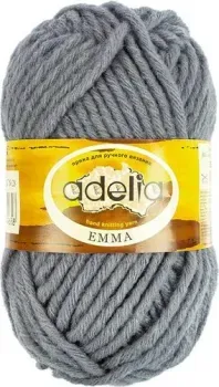 Adelia Emma 50 г 50 м №28 (св.серый)