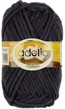 Adelia Emma 50 г 50 м №25 (т.серый)