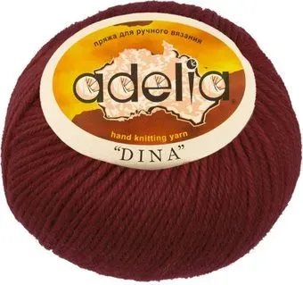 Adelia Dina 50 г 100 м №26 (бордовый)