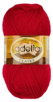 Adelia Claire 50 г 138 м №120 (красный)