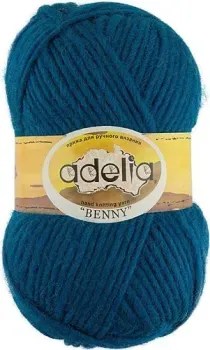 Adelia Benny 100 г 96 м №747 (бирюзовый)