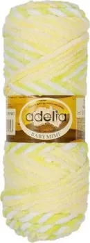 Adelia Baby Mimi 100 г 80 м №01 (белый/салатовый/желтый/св.желтый)