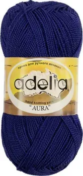 Adelia Aura 50 г 250 м №075 (т.синий)