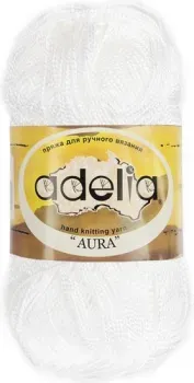 Adelia Aura 50 г 250 м №001 (белый)