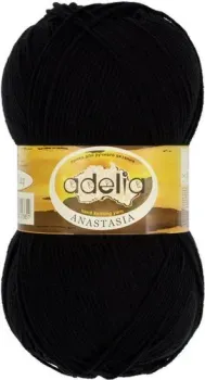 Adelia Anastasia 100 г 330 м №02 (черный)