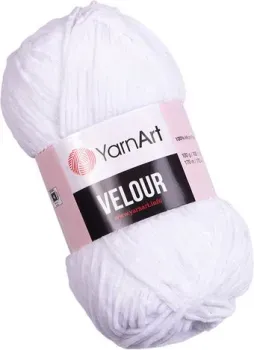 Yarnart Velour 840 100 г 170 м (белый)