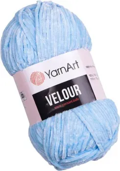 Yarnart Velour 851 100 г 170 м (голубой)
