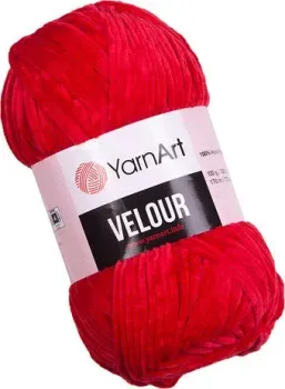 Yarnart Velour 846 100 г 170 м (красный)