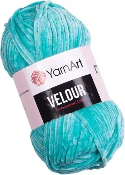 Yarnart Velour 864 100 г 170 м (светло-бирюзовый)