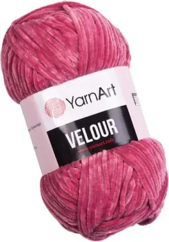 Yarnart Velour 868 100 г 170 м (темная роза)