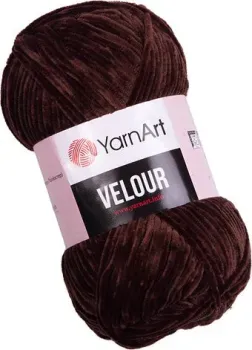 Yarnart Velour 852 100 г 170 м (шоколад)