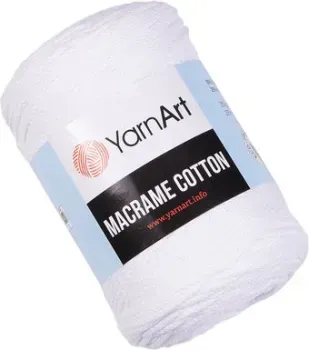 Yarnart Macrame Cotton 751 250 г 225 м (белый)