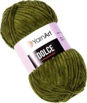 Yarnart Dolce 772 100 г 120 м (темный хаки)