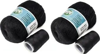 ХоббиБум Пух норки 811 50 г 340 м (черный)