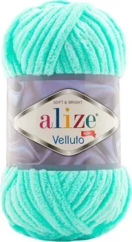 Alize Velluto 19 100 г 68 м (светло-бирюзовый)