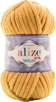 Alize Velluto 02 100 г 68 м (желтый)