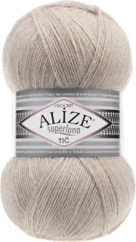 Alize Superlana tig 152 100 г 570 м (бежевый меланж)