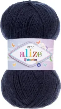 Alize Sekerim 58 100 г 320 м (темно-синий)