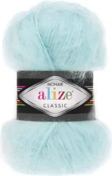 Alize Mohair classic 522 100 г 200 м (айсберг)