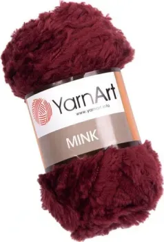 Yarnart Mink 339 50 г 75 м (бордовый)