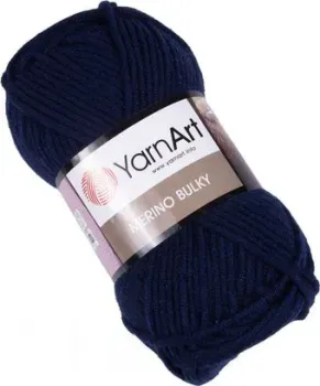 Yarnart Merino bulky 583 100 г 100 м (чернильный)