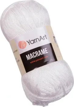 Yarnart Macrame 154 90 г 130 м (белый)