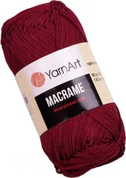 Yarnart Macrame 145 90 г 130 м (бордо)