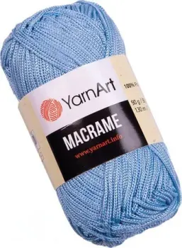 Yarnart Macrame 133 90 г 130 м (голубой)