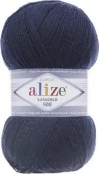 Alize Lanagold 58 100 г 800 м (темно-синий)