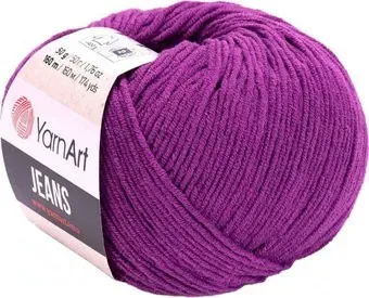 Yarnart Jeans 50 50 г 160 м (фиолетовый)