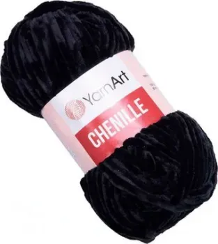 Yarnart Chenille 542 100 г 90 м (черный)
