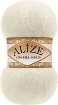 Alize Angora Gold 01 100 г 550 м (молочный)