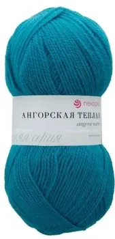 Пехорка Ангорская теплая 075 100 г 480 м (голубой)