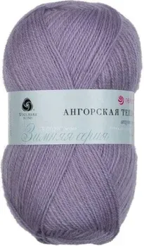 Пехорка Ангорская теплая 396 100 г 480 м (сиреневый)