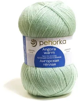 Пехорка Ангорская теплая 043 100 г 480 м (зеленый)