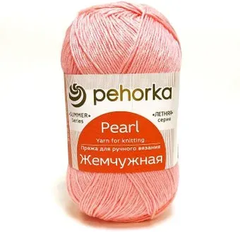 Пехорка Жемчужная 031 100 г 425 м (розовый)