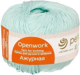 Пехорка Ажурная 073 50 г 280 м (бирюзовый)